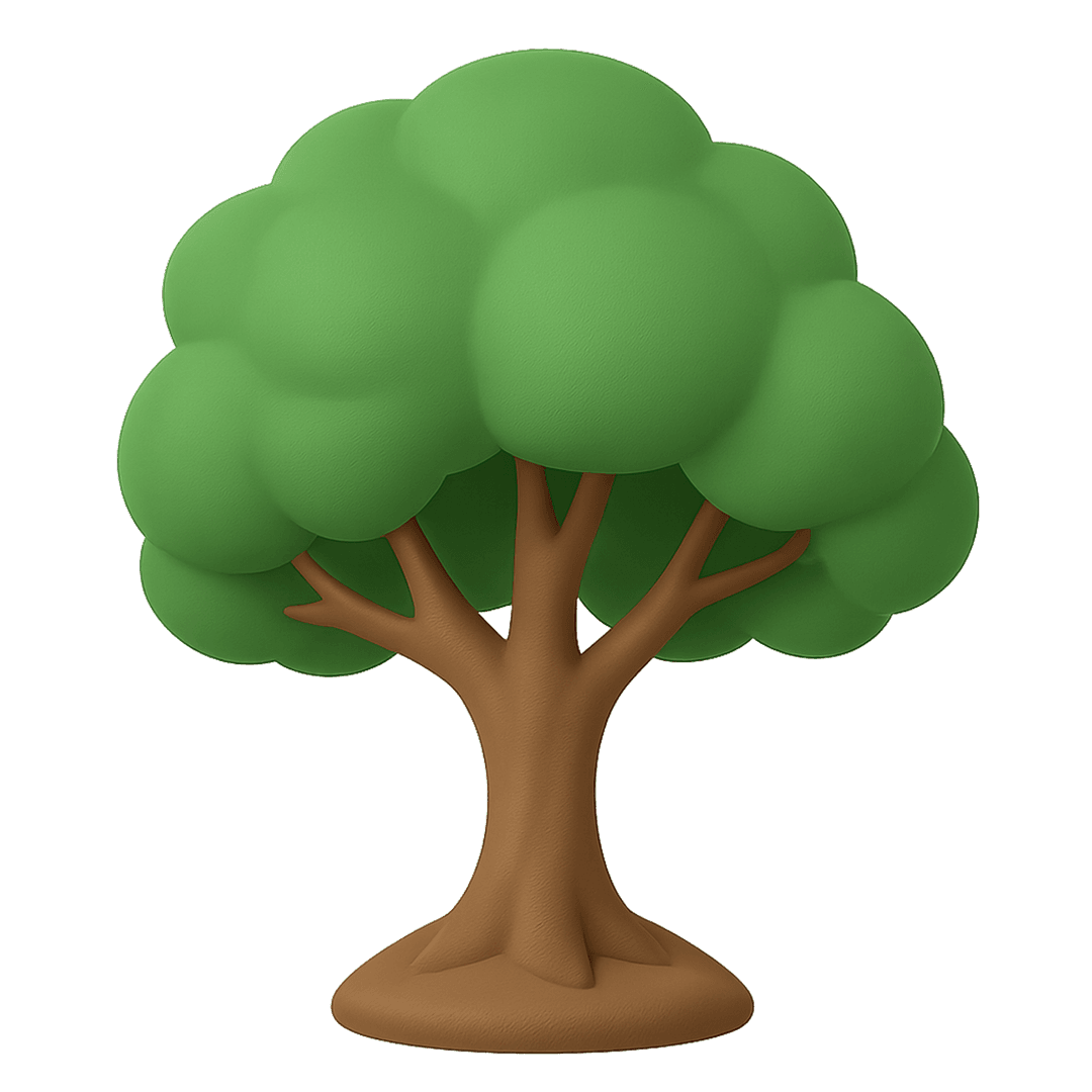 Large growth tree